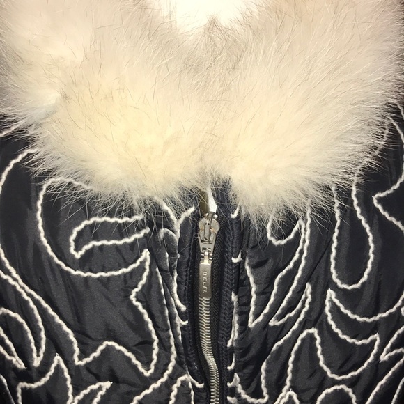 ⚜️SOLD⚜️Belfe Italian Apres Ski Jacket Fur Coat - Picture 5 of 8